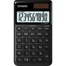Casio Zsebszámológép, 10 számjegy, CASIO "SL 1000", fekete számológép