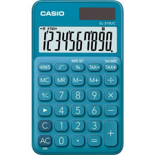 Casio Zsebszámológép, 10 számjegy, CASIO "SL 310" kék számológép
