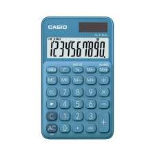 Casio Zsebszámológép, 10 számjegyes, kék, SL 310 UC BU számológép