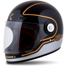 CASSIDA FIBER JAWA (fekete/ezüst/arany, XL méret) bukósisak