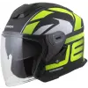 CASSIDA Jet Tech 2.0 RoTo 2025, fekete matt/sárga fluo/fehér, méret S