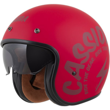 CASSIDA Oxygen 20 Gear 2025 Sisak, matt piros/ sötétpiros, XS méret bukósisak