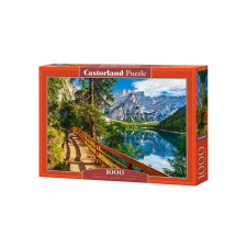 Castorland 1000 db-os puzzle - Braies-tó, Olaszország (C-104109) puzzle, kirakós