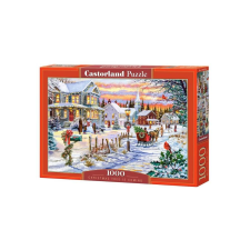 Castorland 1000 db-os puzzle - Érkezik a karácsonyfa (C-105274) puzzle, kirakós