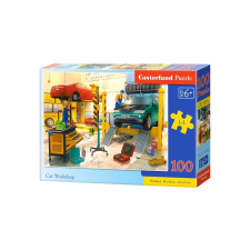 Castorland 100 db-os puzzle - Autószerelő műhely (B-111206) puzzle, kirakós