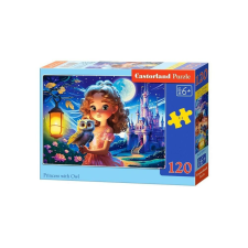Castorland 120 db-os puzzle - Hercegnő bagollyal (B13593) puzzle, kirakós