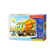 Castorland 12 db-os MAXI puzzle - Betonkeverő (B-120086) puzzle, kirakós