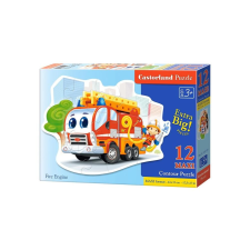 Castorland 12 db-os MAXI puzzle - Tűzoltó (B-120109) puzzle, kirakós