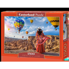 Castorland 1500 db-os puzzle - A színek csodálata puzzle, kirakós