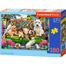 Castorland 180 db-os Puzzle - Kis Kedvencek A Parkban B-018444 (341389) puzzle, kirakós