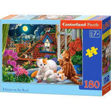 Castorland 180 db-os Puzzle - Macskák Az Ablakban B-018499 (530138) puzzle, kirakós