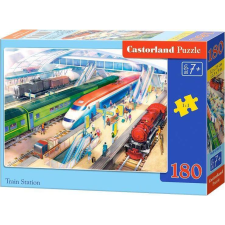 Castorland 180 db-os Puzzle - Vasútállomás B-018475 (464049) puzzle, kirakós