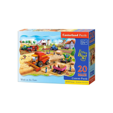 Castorland 20 db-os MAXI puzzle - Munka a farmon (C-02436) puzzle, kirakós
