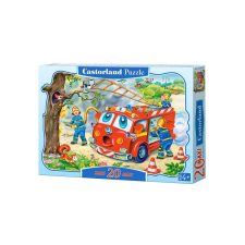 Castorland 20 db-os MAXI puzzle - Tűzoltó brigád (C-02146) puzzle, kirakós