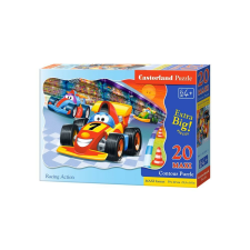 Castorland 20 db-os MAXI puzzle - Versenyautók (C-02306) puzzle, kirakós