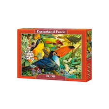 Castorland 3000 db-os puzzle - Játékos tukánok (C-300433) puzzle, kirakós