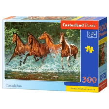 Castorland 300 db-os puzzle - Rohanás a folyóban (B-030361) puzzle, kirakós