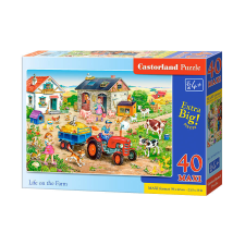 Castorland 40 darabos puzzle MAXI Élet a farmon puzzle, kirakós