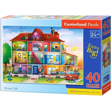 Castorland 40 db-os Maxi Puzzle - Otthoni Életképek (B-040346) (464015) puzzle, kirakós