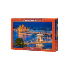 Castorland 500 db-os puzzle - Budapesti éjszaka (B-53940) puzzle, kirakós