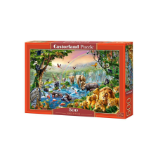 Castorland 500 db-os puzzle - Folyó a dzsungelben (B-52141) puzzle, kirakós