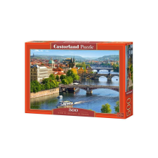 Castorland 500 db-os puzzle - Prága hídjai (B-53087) puzzle, kirakós