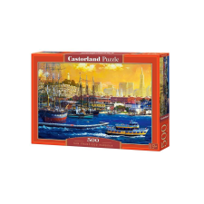 Castorland 500 db-os puzzle - San Francisco kikötője (B-53735) puzzle, kirakós