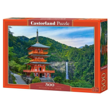Castorland 500 db-os puzzle - Seiganto-Ji, Japán (B-53773) puzzle, kirakós