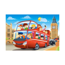 Castorland 54 db-os Mini puzzle - Földön, Vízen, Levegőben (C-08521-P) puzzle, kirakós
