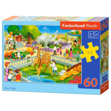 Castorland 60 db-os puzzle - Az állatkertben (B-066155) puzzle, kirakós