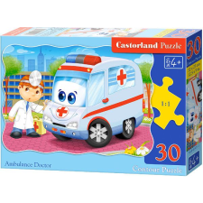 Castorland Ambulance Doctor 30 pcs Kontúr kirakós 30 db Rajzfilmek (03471) puzzle, kirakós