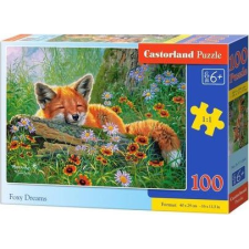 Castorland B-111244 100 db-os Puzzle - Foxy Dreams (CAS-B111244) puzzle, kirakós