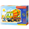 Castorland Betonkeverő munkagép 12db-os maxi puzzle (B-120086) (B-120086) - Kirakós, Puzzle