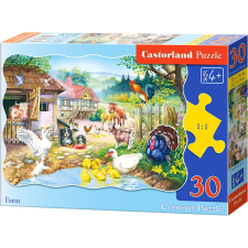 Castorland Farm 30 pcs Kontúr kirakós 30 db (PC-03310) puzzle, kirakós