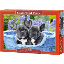 Castorland Francia bulldog kutyusok 1000 db-os (104246) puzzle, kirakós
