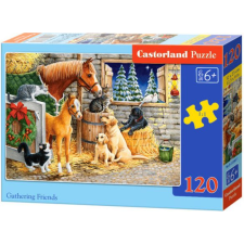 Castorland Gathering Friends 120 pcs Kirakós játék 120 db Rajzfilmek (241110) puzzle, kirakós