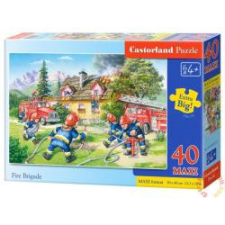 Castorland Maxi Puzzle - A tűzoltócsapat 40 db-os (B-040025) puzzle, kirakós