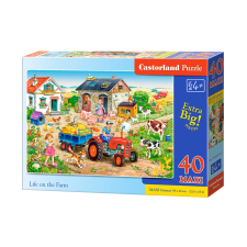 Castorland MAXI puzzle - Élet a farmon 40 db-os (B-040193) társasjáték