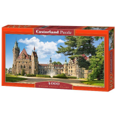 Castorland Moszna Castle, Poland 4000 pcs Kirakós játék 4000 db Város (400027) puzzle, kirakós