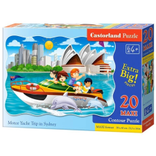 Castorland Motorcsónakozás Sydneyben 20 db-os Maxi puzzle – Castorland puzzle, kirakós