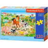 Castorland On the Farm 120 pcs Kirakós játék 120 db Rajzfilmek (GXP-577224)