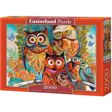 Castorland Owls 2000 pcs Kirakós játék 2000 db Művészet (200535) puzzle, kirakós