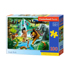 Castorland Puzzle 100 darab Dzsungel könyve puzzle, kirakós