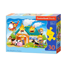 Castorland Puzzle 30 db. Tűzoltóság akcióban puzzle, kirakós