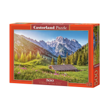 Castorland Puzzle 500 db. Nyár az Alpokban puzzle, kirakós