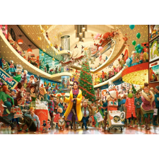 Castorland Puzzle Art Kollekció: Őrült Városi Vásárlás 1500 Darabos puzzle, kirakós