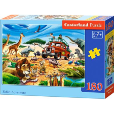 Castorland Safari Adventure 180 pcs Kirakós játék 180 db Rajzfilmek (287321) puzzle, kirakós