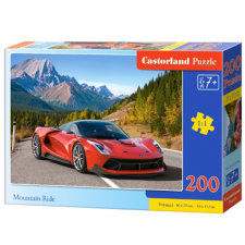 Castorland Száguldás a hegyekben 200db-os puzzle - Castorland puzzle, kirakós