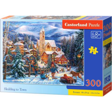 Castorland Szánkózás a hóban puzzle 300db-os (B-030194) (215821) puzzle, kirakós