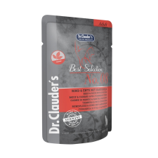 Cat Best Selection No8 Alutasak Marha&kacsa burgonyával - Catnip 85g macskaeledel